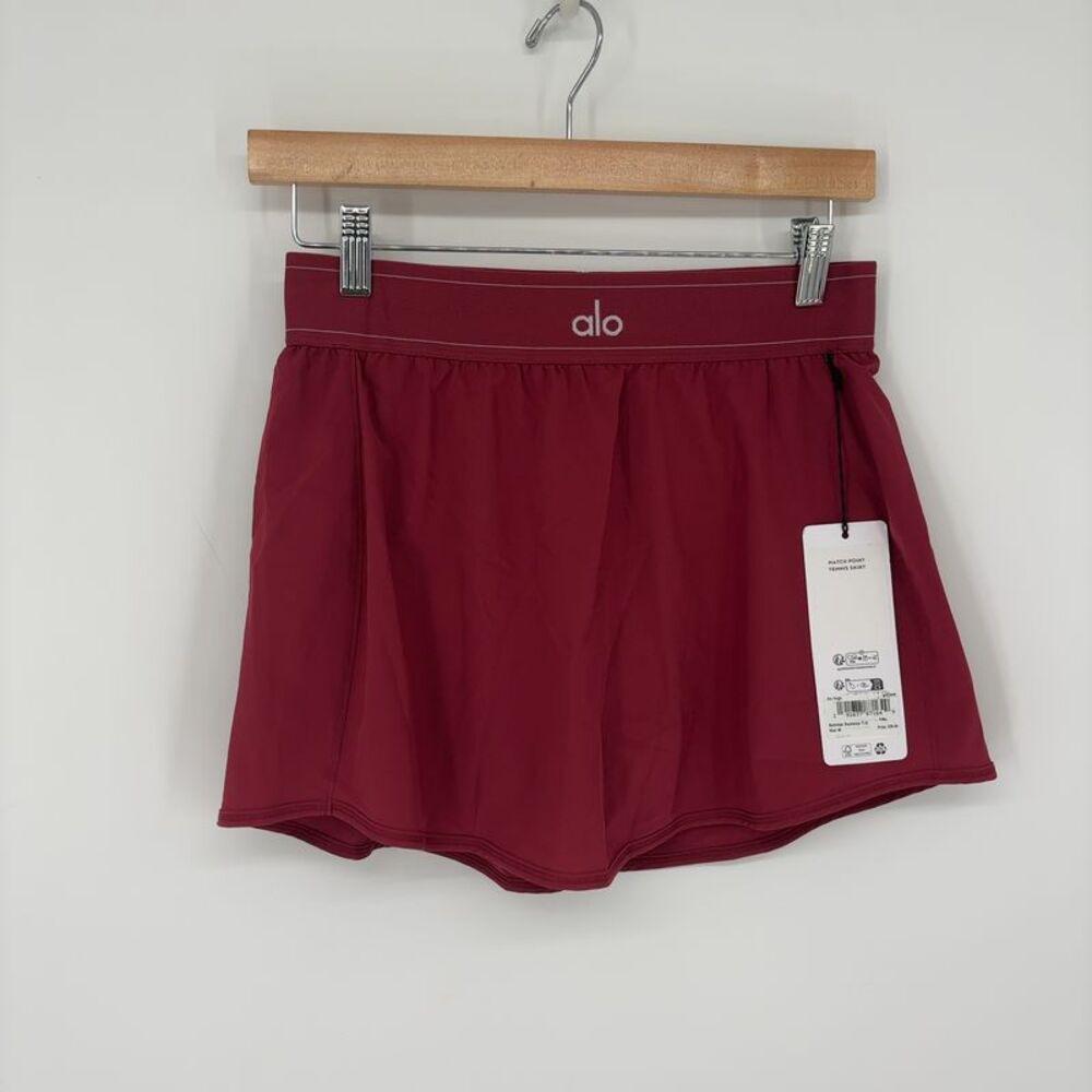ALO Yoga Tennis Skirt in Red